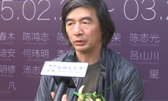 中國(guó)國(guó)家畫院專職畫家林容生接受采訪